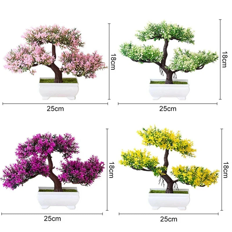 Sztuczna roślina bonsai, dekoracja doniczkowa do domu